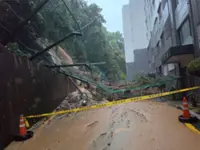 South Korea landslide kills one as heavy rains sweep southern areas, media reports