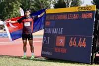 Johor’s Kai Le breaks 26-year Sukma record in javelin