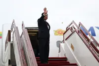 Myanmar leader heads to Russia for talks with Putin