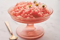 The Watermelon Granita is a cool, no-fuss dessert by actress Pamela Anderson