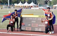 Airiel finds redemption in record-breaking 4x100m relay win