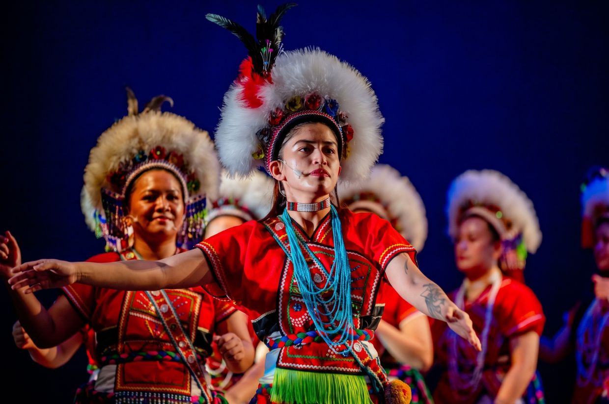Taiwan’s acclaimed Formosa Aboriginal Song and Dance Troupe performing at Dewan Sri Pinang as part of the George Town Festival lineup. — Photos: Handout