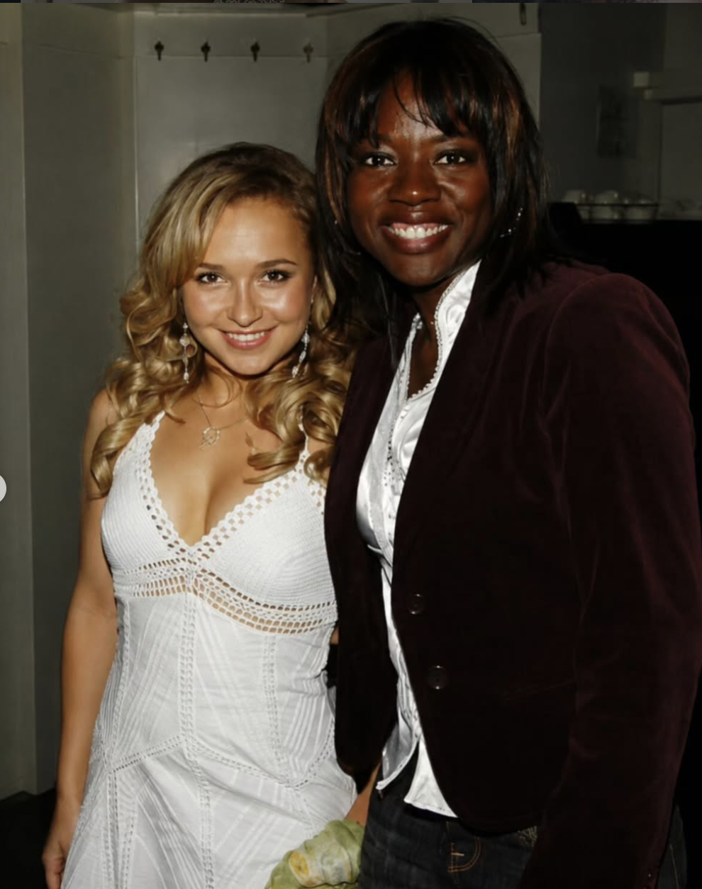 Viola Davis with Hayden Panettiere. Photo: Viola Davis/Instagram