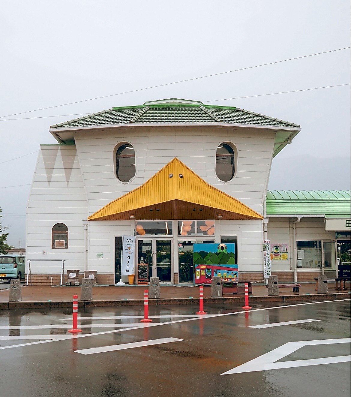 One of the quirkier places in Japan which Jessica visited via the train. — JESSICA FD