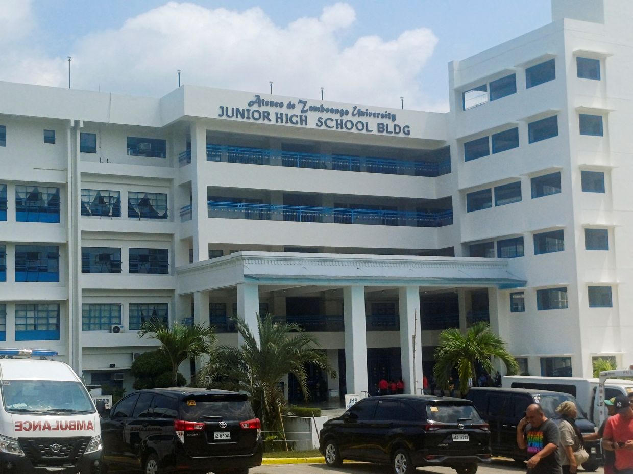 General view of Ateneo de Zamboanga University after a shooting that killed two people, in Zamboanga, southern Philippines, Aug 18, 2026. - Photo: Reuters