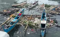 Trash piles up in Metro Manila waters after habagat-induced flooding