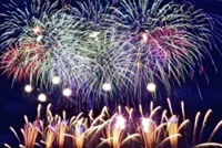 Japan’s Lake Suwa Fireworks Festival illuminates summer night sky