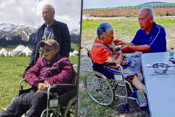 ‘Die on the road, not in hospital’: Chinese man takes paralysed wife on epic road trip