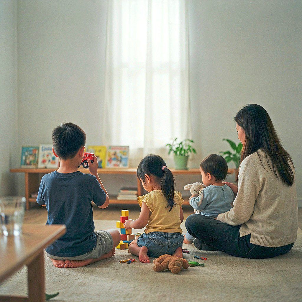 Activities such as building, drawing, pretend play and exploring new environments can help young children develop cognitive, physical, social and emotional skills, while giving parents opportunities to become more involved in their children’s development. Photo: Magnific