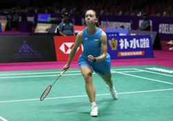 Badminton-Ukrainian shuttlers voice pain of war at World Championships