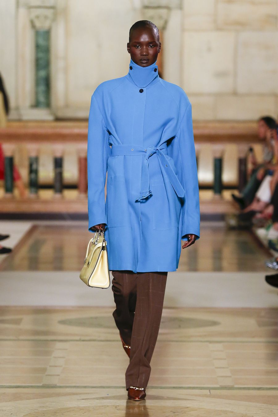 It cropped up on recent runways, where the shade sometimes appeared alongside a spectrum of other blues. Photo: Tory Burch