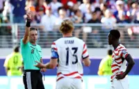 Soccer-Balogun furore risks eroding faith in officiating, say Webb and Masters