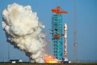 Space start-up lands rocket booster