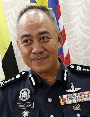 Perak police chief Comm Datuk Mohd Alwi Zainal Abidin.