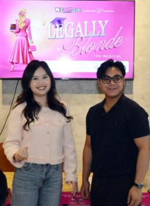 Some of the main cast of the Legally Blonde: The Musical. - BB