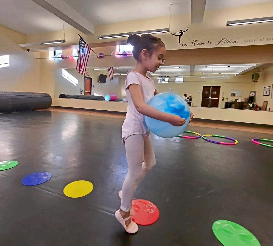 Learning new movements and performing in front of others helps children gain confidence.