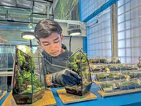 From discards to miniature enterprise