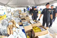 Nine nabbed, nearly RM8mil drugs seized