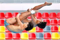 Synchro success as Elvis-Jared steal the show with limited training