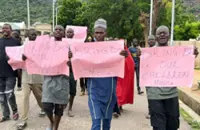 Families protest in Nigeria over children abducted nearly 100 days ago