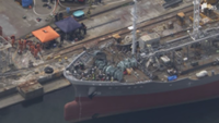 One dead, nine hospitalised after fire breaks out on vessel in Japan's Shizuoka