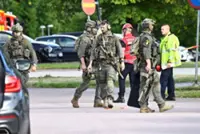 Man armed with sword injures several people at Swedish high school