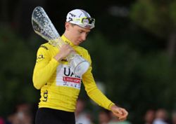 Cycling-Pogacar out to complete Grand Tour hat-trick with Vuelta win