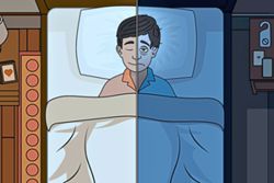 Ever found it difficult to fall asleep in a new place?