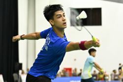 Erfan, a Chong Wei fan, ends Sukma campaign on hopeful note