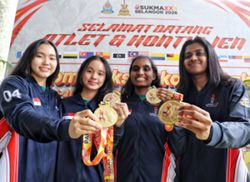 Thanusaa completes golden farewell with team triumph