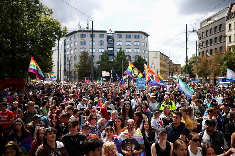 Magdeburg Pride parade draws thousands ahead of state election