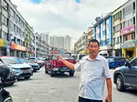 Temporary fix for Pusat Bandar Utara street lighting
