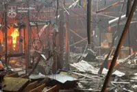 Russian 'double-tap' strike on shopping centre in Ukraine kills 14