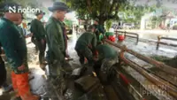 Thai government allocates RM12.3mil as Army joins Nan flood clearance; thousands have been displaced from their homes