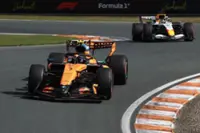 Motor racing-Norris beats Russell to pole in Dutch hat-trick for McLaren