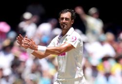 Cricket-Starc takes five wickets, Bangladesh 35 for six at lunch in second test