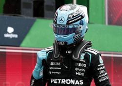 Motor racing-Russell wins Dutch Grand Prix sprint race