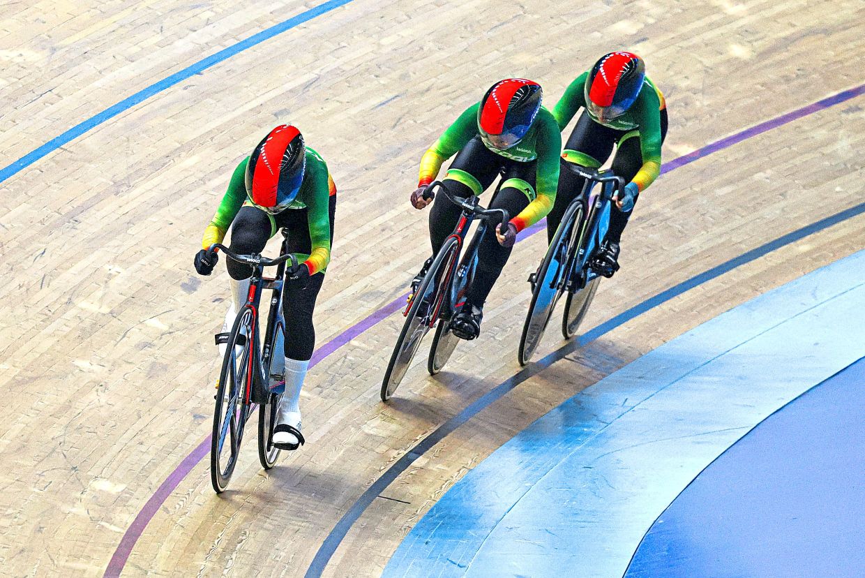 Nabilah rides to four golds in different disciplines to go one better than ...