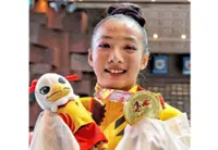 Kang Xian’s shy off the mat but she’s fearless on it