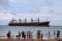 Two rescued after bulk carrier sinks off India