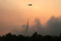 Wildfire smoke drives surge in respiratory infections