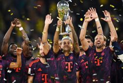 Soccer-Bayern battle past Dortmund 2-1 to win German Supercup
