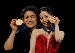 Figure skating-Japan champions Miura, Kihara, who won hearts with grit and tears, to wed
