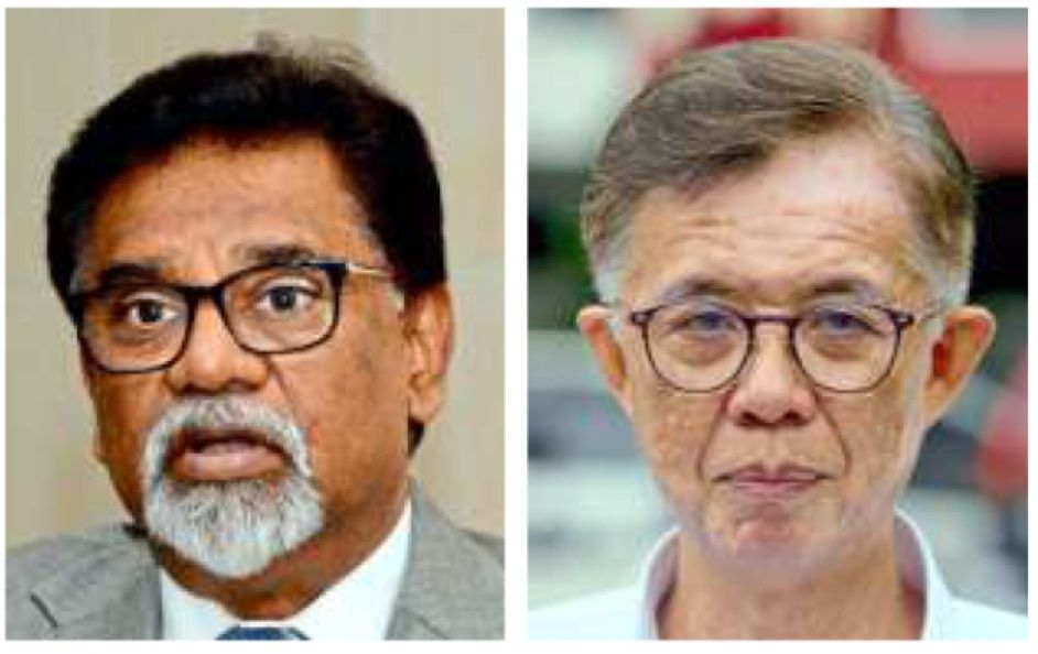Familiar faces: Analysts say returning veterans such as (from left) Dr Xavier and Tian Chua would bring three important assets – experience, grassroots networks and institutional memory.