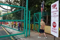 Taman Desa residents protest closure of route to public park