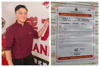 HK actor Mat Yeung's restaurant temporarily closed by MBPJ, 10 days after grand opening