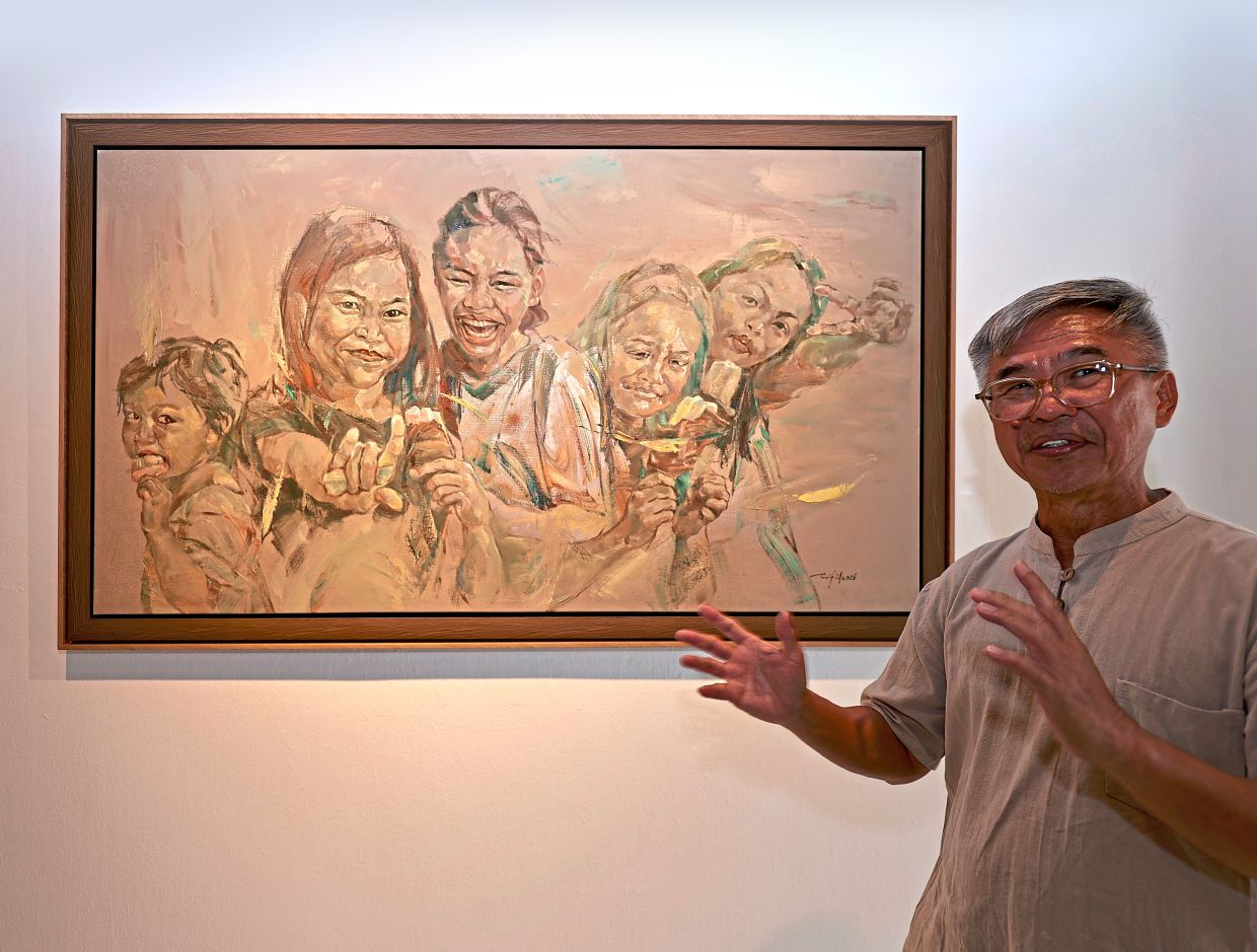 ‘I love capturing the innocence and carefree spirit of children. They come together naturally, without boundaries of race, religion or language,’ says Chua. Photo: The Star/Kamarul Ariffin