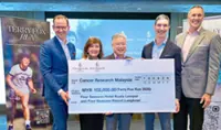 RM102,000 raised for cancer research through charity events in KL, Langkawi