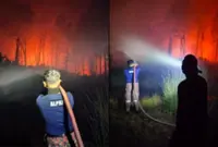 Pengerang bushfire expands to over 51ha as firefighting efforts continue