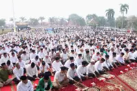 Muslims gather for rain prayers in Indonesia's wildfire-hit South Sumatra
